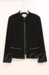 画像1: INGEBORG / スパンコールジャケット M クロ O-26-04-24-1032-LO-JA-IG-OS (1)