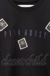 画像2: PINK HOUSE / ブーケパッチカットソー  ブラック O-26-04-24-1036-LO-TO-IG-OS (2)