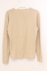 画像3: INGEBORG / 胸リボンカーディガン M ベージュ O-26-04-24-1041-LO-TO-IG-OS (3)