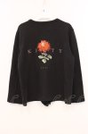 画像4: KETTY / リボン裏毛カーディガン  クロ O-26-04-24-1047-EL-TO-IG-OS (4)