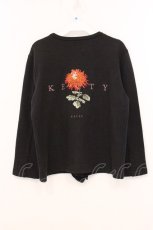 画像4: KETTY / リボン裏毛カーディガン  クロ O-26-04-24-1047-EL-TO-IG-OS (4)
