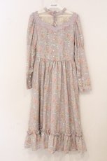 画像1: Kurumi Collaboration / KRハナジゴスリーブワンピース M ラベンダー O-26-04-24-1061-GO-OP-IG-OS (1)