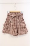 画像1: Honey Cinnamon / ティアードショートパンツ  オレンジブラウン O-26-04-24-1008-LO-PA-IG-OS (1)