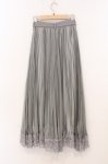 画像3: an another angelus / レース使いシアープリーツパンツ  グレー O-26-04-24-1081-CA-PA-IG-OS (3)
