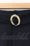 画像2: an another angelus / ヴィンテージバックルタックワイドパンツ  ネイビー O-26-04-24-1082-CA-PA-IG-OS (2)