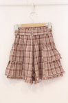 画像3: Honey Cinnamon / ティアードショートパンツ  オレンジブラウン O-26-04-24-1008-LO-PA-IG-OS (3)