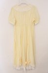 画像4: axes femme POETIQUE / ドーリーフリルロングワンピース M イエロー O-26-04-24-1010-AX-OP-IG-OS (4)