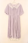 画像1: axes femme POETIQUE / ドーリーフリルロングワンピース M ラベンダー O-26-04-24-1011-AX-OP-IG-OS (1)