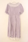 画像4: axes femme POETIQUE / ドーリーフリルロングワンピース M ラベンダー O-26-04-24-1011-AX-OP-IG-OS (4)
