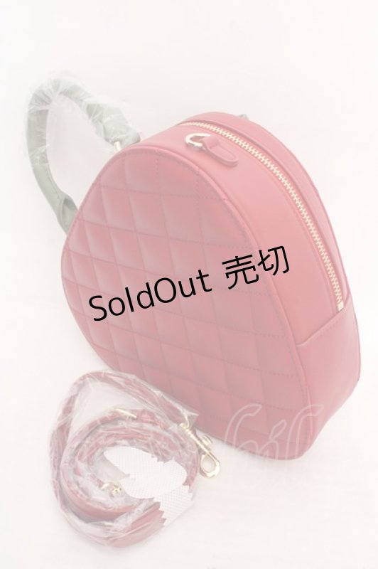 画像2: Maison de FLEUR / いちごショルダーバッグ  アカ O-26-04-24-038-LO-BG-IG-OS (2)