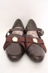 画像2: m petit by misako / NINA'Sコラボパンプス L ブラウン O-26-04-24-004-LO-SH-IG-OS (2)