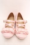 画像2: Lovely Tency / MAクロスリボンP パンプス LL ピンク O-26-04-24-009-GO-SH-IG-OS (2)