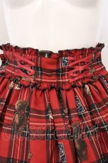 画像2: Angelic Pretty / British Bearスカート  ボルドー O-26-04-25-027-AP-SK-OW-OS (2)