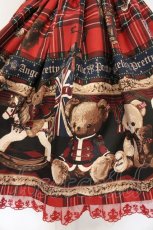 画像4: Angelic Pretty / British Bearスカート  ボルドー O-26-04-25-027-AP-SK-OW-OS (4)