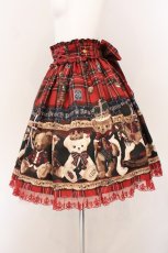 画像5: Angelic Pretty / British Bearスカート  ボルドー O-26-04-25-027-AP-SK-OW-OS (5)