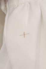 画像3: Physical Drop / ケープ衿付きスタンドカラーブラウス（姫袖）  シロ O-26-04-25-003-LO-BL-OW-OS (3)