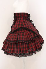 画像3: PUTUMAYO / タブリエ付スカート  レッド O-26-04-25-028-PT-TO-OW-OS (3)