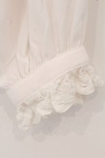 画像3: Ank Rouge / トーションレース配色丸襟ブラウス M ピンク O-26-04-25-004-CA-BL-OW-OS (3)