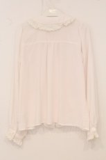 画像4: Ank Rouge / トーションレース配色丸襟ブラウス M ピンク O-26-04-25-004-CA-BL-OW-OS (4)