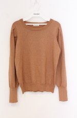 画像1: axes femme / ラメニットプルオーバー M オレンジ O-26-04-25-1046-AX-TO-OW-OS (1)