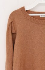 画像2: axes femme / ラメニットプルオーバー M オレンジ O-26-04-25-1046-AX-TO-OW-OS (2)