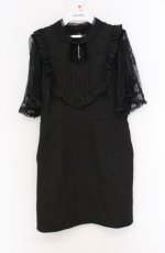 画像1: DearMyLove / メイドヨークワンピース L クロ O-26-04-25-1062-EL-OP-IG-OS (1)