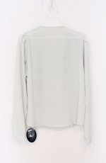 画像3: an another angelus / オープンカラーローズ刺繍ブラウス  ミント O-26-04-25-1021-CA-BL-IG-OS (3)