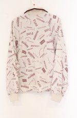 画像2: Fi.n.t / コラージュロゴ柄ブルゾン  ベージュ O-26-04-25-1022-CA-JA-IG-OS (2)