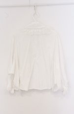 画像3: BABY,THE STARS SHINE BRIGHT / 袖ピンタックブラウス【お直しあり】  シロ O-26-04-25-1029-BA-BL-IG-OS (3)