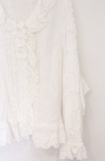 画像3: PINK HOUSE / リボンタックブラウス【お直しあり】  シロ O-26-04-25-1031-LO-BL-IG-OS (3)