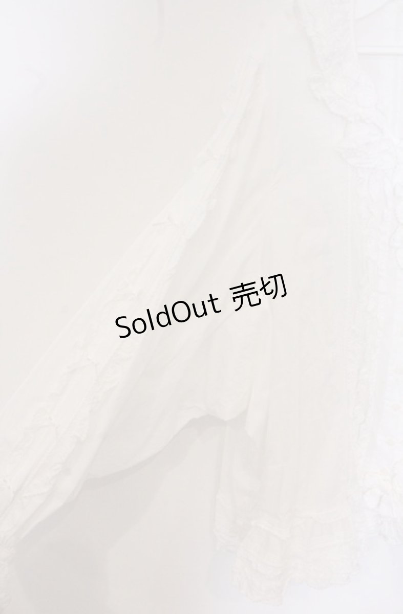 画像4: PINK HOUSE / リボンタックブラウス【お直しあり】  シロ O-26-04-25-1031-LO-BL-IG-OS (4)