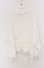 画像5: PINK HOUSE / リボンタックブラウス【お直しあり】  シロ O-26-04-25-1031-LO-BL-IG-OS (5)