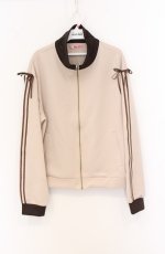 画像1: Fi.n.t / リボンライントラックジャケット F ベージュ O-26-04-25-1035-CA-JA-OW-OS (1)