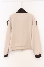 画像2: Fi.n.t / リボンライントラックジャケット F ベージュ O-26-04-25-1035-CA-JA-OW-OS (2)