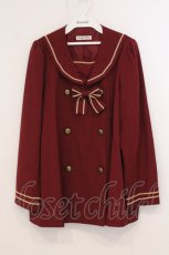 画像1: Innocent World / セーラーハーフジャケット M ワイン O-26-04-25-011-IW-JA-OW-OS (1)