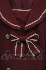 画像2: Innocent World / セーラーハーフジャケット M ワイン O-26-04-25-011-IW-JA-OW-OS (2)