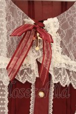 画像2: BABY,THE STARS SHINE BRIGHT / Maria de la Croix ブラウス  えんじ O-26-04-25-017-BA-BL-OW-OS (2)