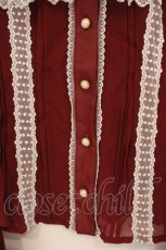 画像3: BABY,THE STARS SHINE BRIGHT / Maria de la Croix ブラウス  えんじ O-26-04-25-017-BA-BL-OW-OS (3)