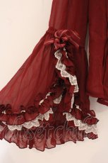 画像4: BABY,THE STARS SHINE BRIGHT / Maria de la Croix ブラウス  えんじ O-26-04-25-017-BA-BL-OW-OS (4)