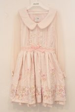 画像1: LIZ LISA / ラッピング柄ワンピース 0 ピンク O-26-04-25-018-LO-OP-OW-OS (1)