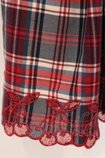 画像3: Secret Honey / 裾さくらんぼ刺繍ワンピース 2 アカ×ネイビー O-26-04-25-002-CA-OP-OW-OS (3)