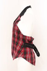 画像3: PUTUMAYO / チェックホルターベスト  レッド O-26-04-25-020-PT-TO-OW-OS (3)