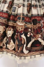 画像3: Angelic Pretty / British Bearジャンパースカート  アイボリー O-26-04-25-022-AP-OP-OW-OS (3)