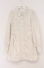 画像1: merry jenny / flowerツイルパフミニワンピース F アイボリー O-26-04-27-042-LO-OP-OW-OS (1)