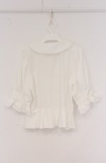 画像3: Eri Aino's collaboration / マノンローズ　ブラウス M シロ O-26-04-27-045-PU-BL-OW-OS (3)