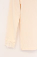 画像3: Kurumi Collaboration / マダムノクターン裏起毛インナートップス M アイボリー O-26-04-27-048-GO-TO-OW-OS (3)