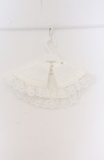 画像3: Eri Aino's collaboration / マノンローズ　つけ襟  シロ O-26-04-27-053-PU-ZA-OW-OS (3)