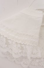 画像4: Eri Aino's collaboration / マノンローズ　つけ襟  シロ O-26-04-27-053-PU-ZA-OW-OS (4)