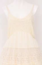 画像2: axes femme / ティアードチュニックワンピース F オフシロ O-26-04-27-1048-AX-OP-IG-OS (2)