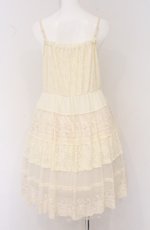 画像4: axes femme / ティアードチュニックワンピース F オフシロ O-26-04-27-1048-AX-OP-IG-OS (4)